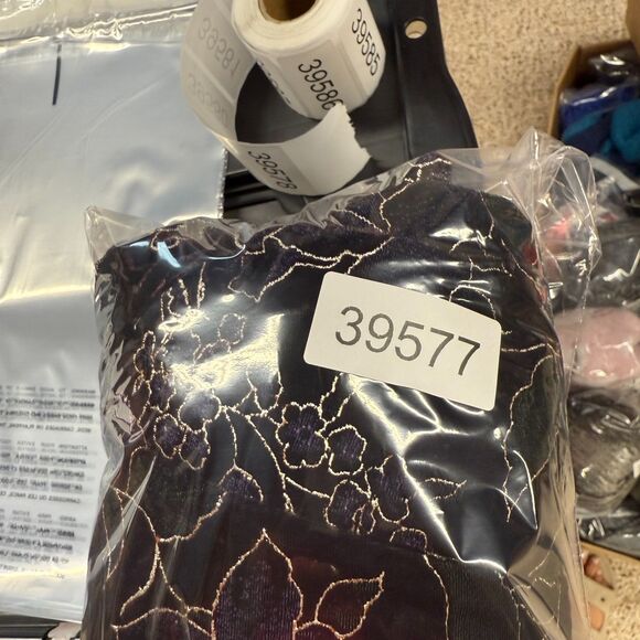 In Group LTD Blazer Women 12 Black Floral Button Up Long Sleeve Crew Neck Casual - Picture 7 of 7